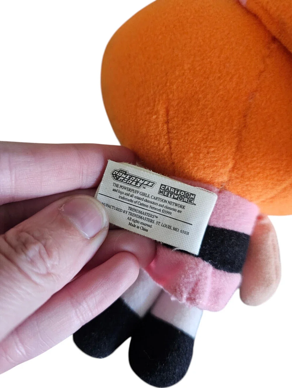 2000 Trendmasters Powerpuff Girls Blossom plush doll